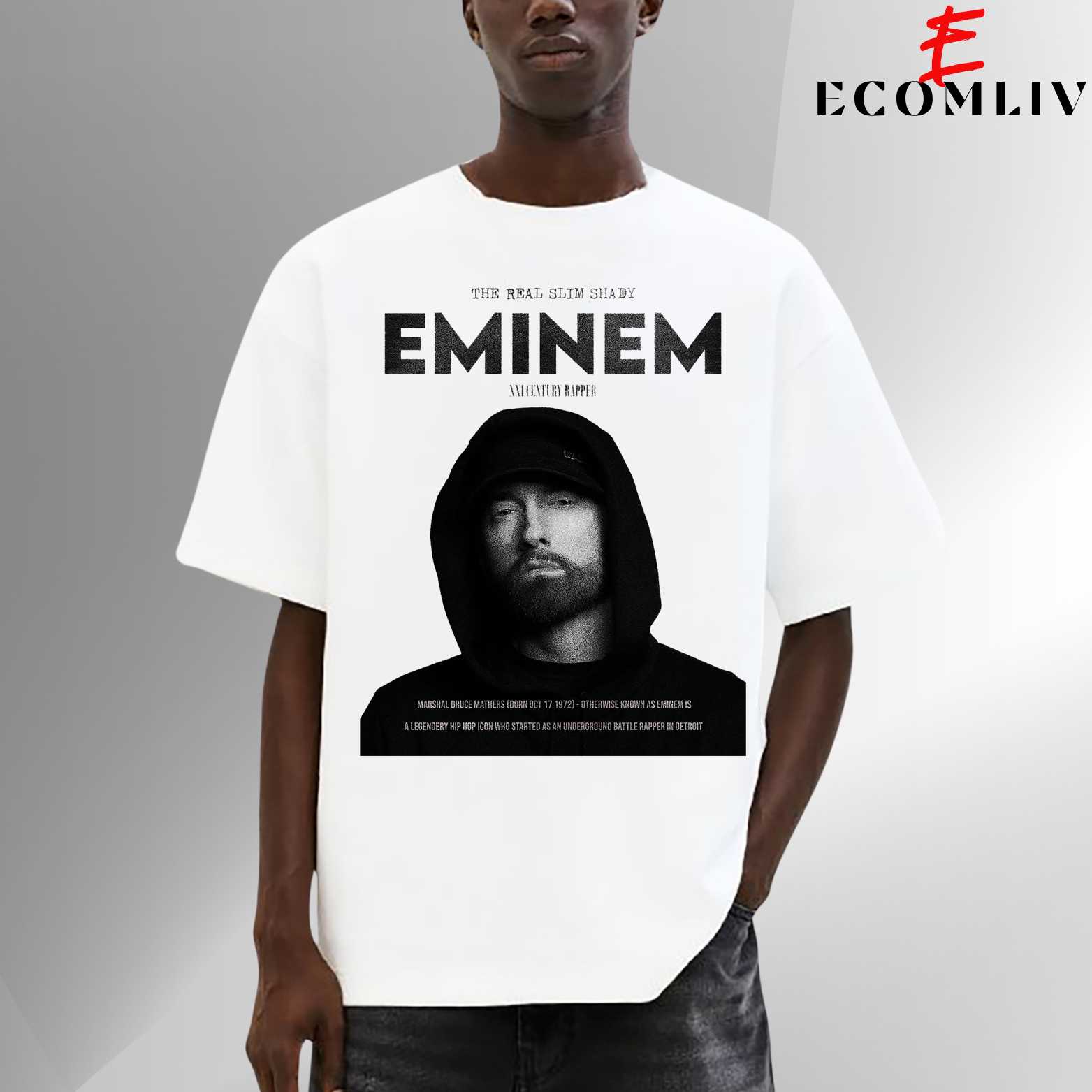 Eminem Streetwear T Shirt, Unisex Graphic Tee